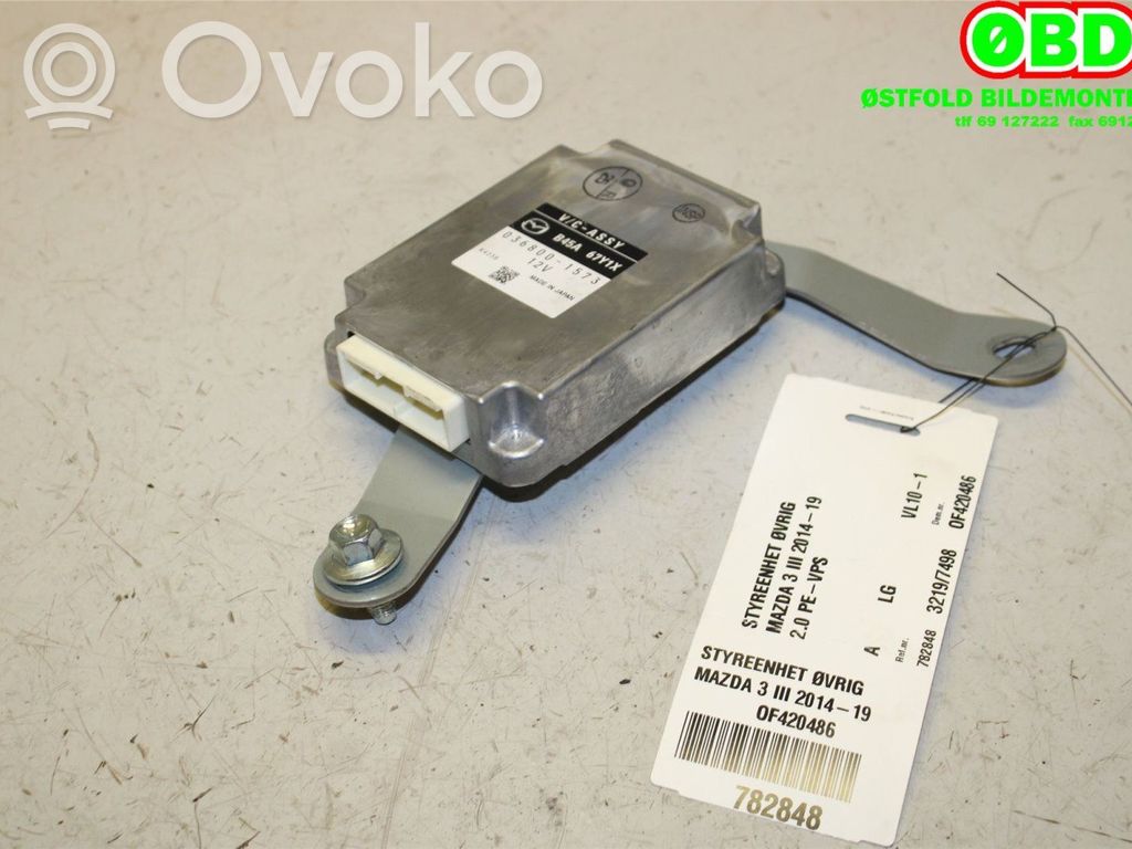 Mazda 3 III Autres unités de commande / modules 