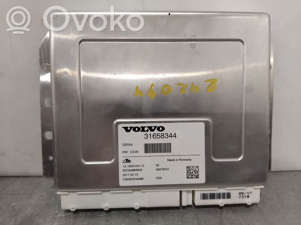 Volvo S90, V90 Commande bouton réglage hauteur de caisse suspension 