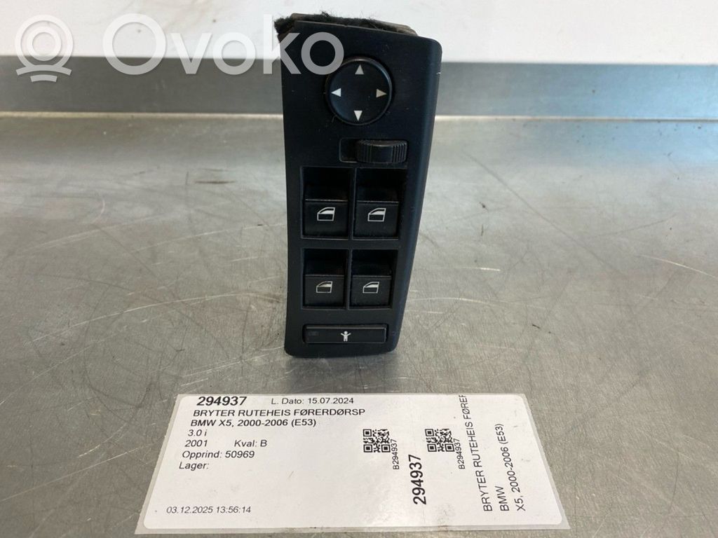 BMW X5 E53 Electric window control switch 