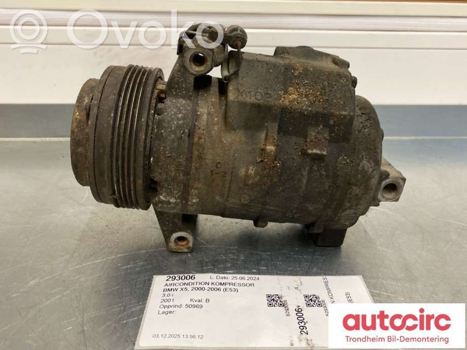 BMW X5 E53 Compresor (bomba) del aire acondicionado (A/C)) 