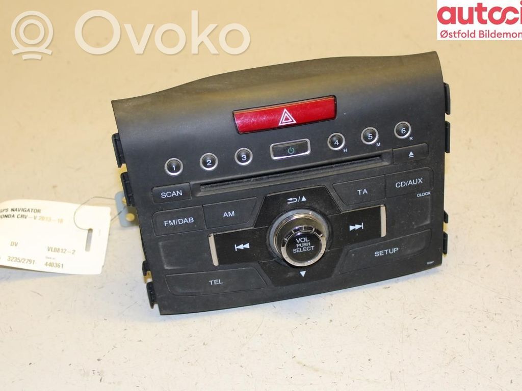 Honda CR-V Radio / CD-Player / DVD-Player / Navigation 