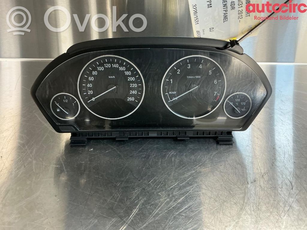 BMW 3 F30 F35 F31 Licznik / Prędkościomierz 