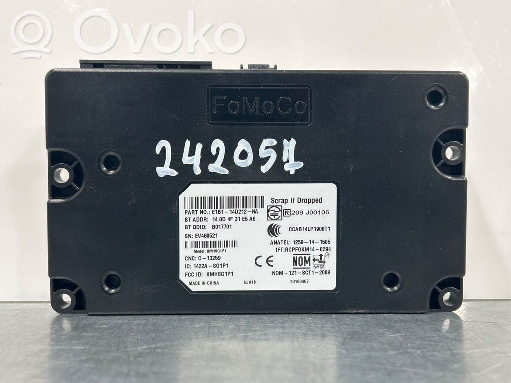 Bluetooth control unit module   2117965,2117965,E1BT14D212NA