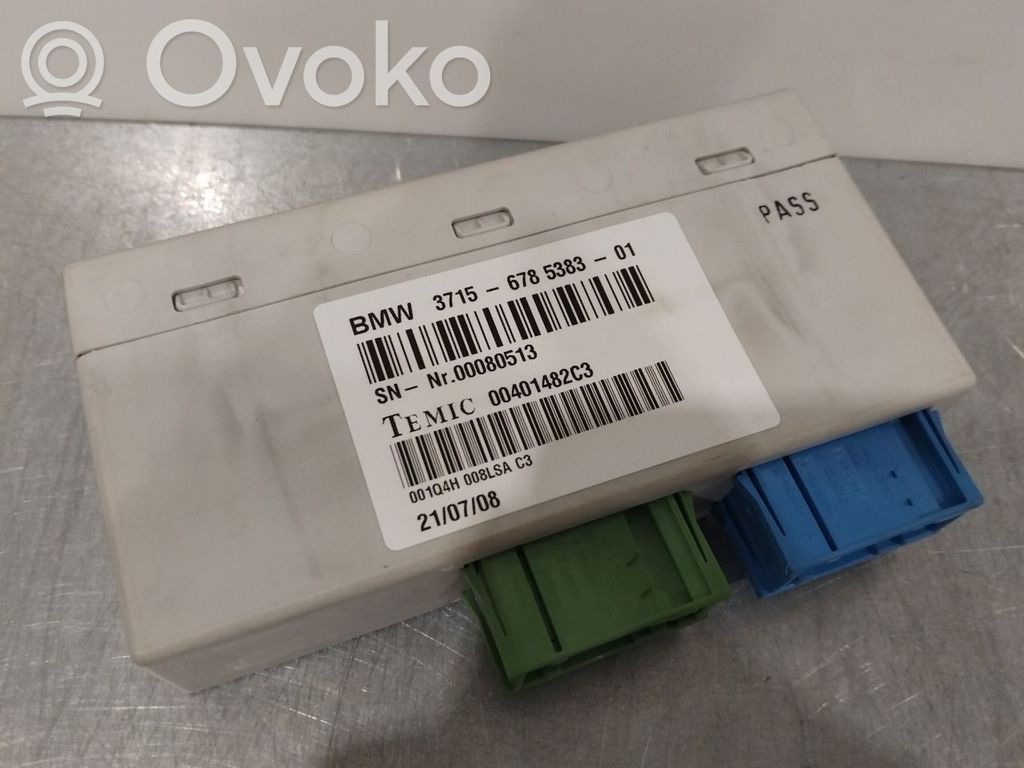BMW X6 E71 Commande bouton réglage hauteur de caisse suspension 