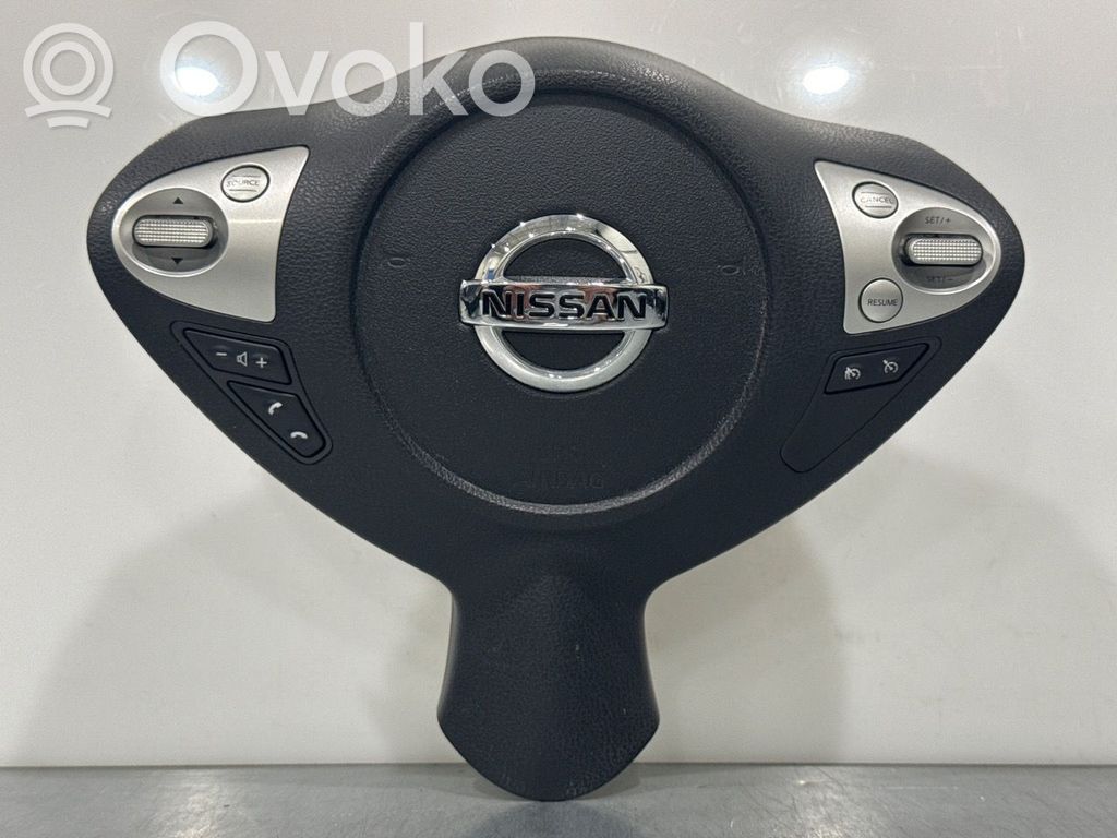 Nissan Juke I F15 Poduszka powietrzna Airbag kierownicy 