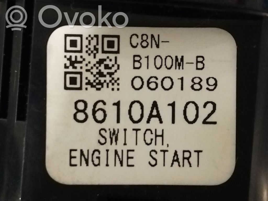 Peugeot 4008 Engine start stop button switch
