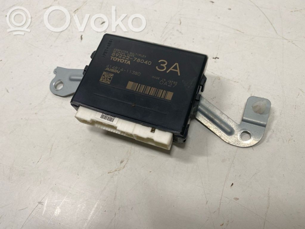 Tailgate/trunk control unit/module   8922278040,41481411380,41481411380,8922278040