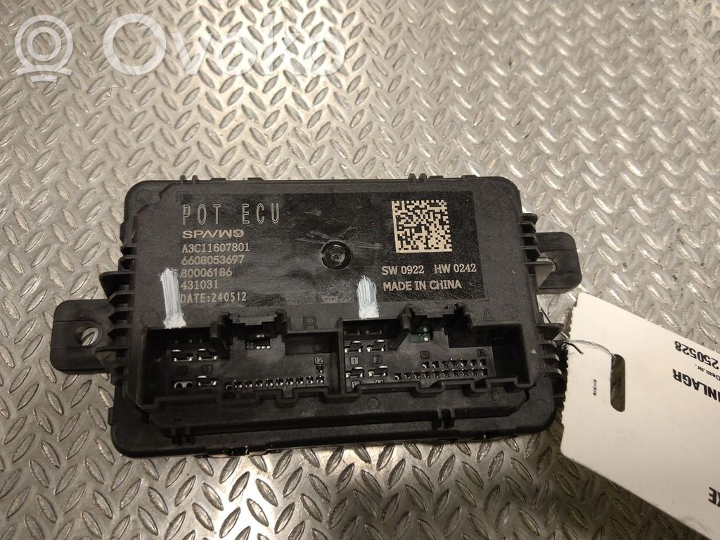 Volvo EX30 Unidad de control/módulo del maletero/compartimiento de carga 