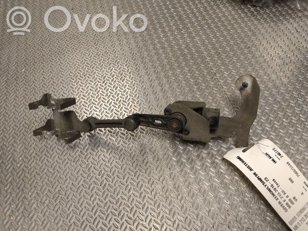 Mercedes-Benz E W213 Sensore di livello di altezza della sospensione pneumatica anteriore (usato)