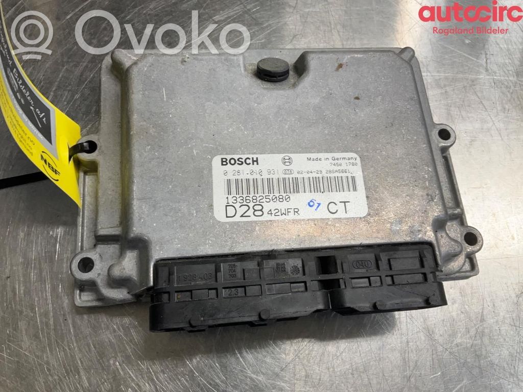 Fiat Ducato Unidad de control/módulo ECU del motor 