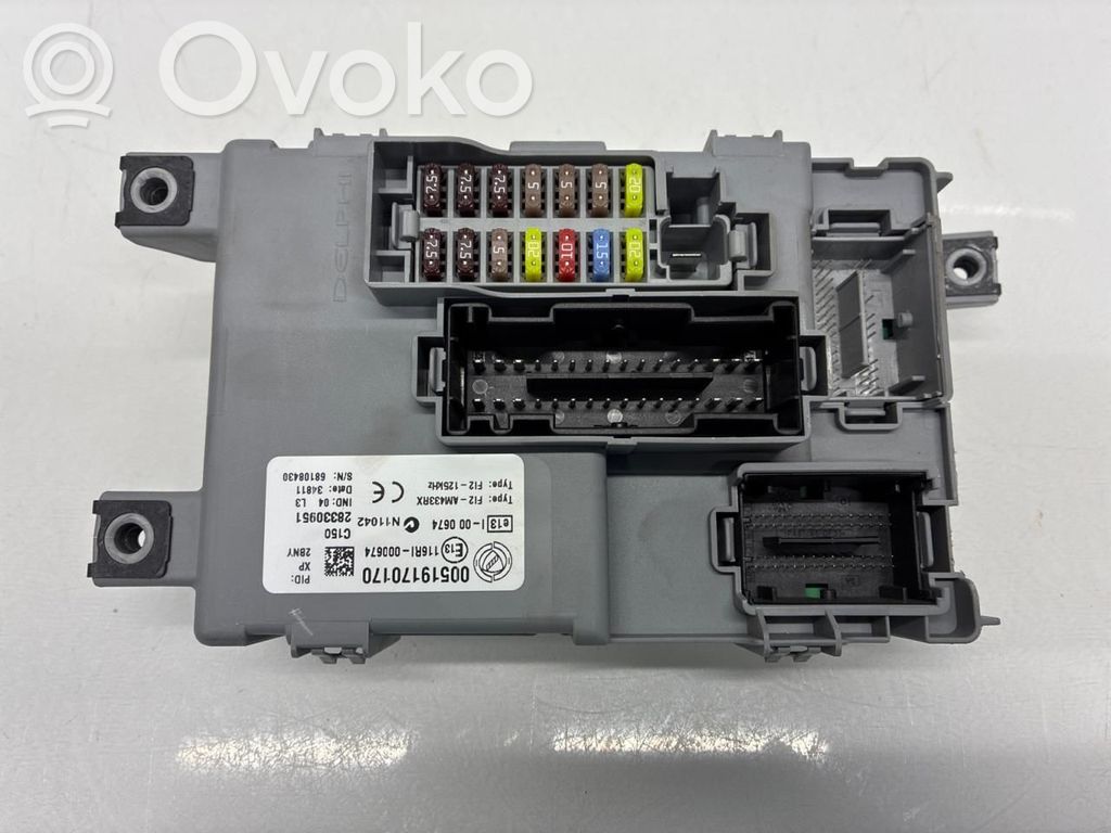 Opel Combo D Fuse box set 