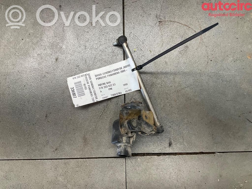 Porsche Panamera (970) Senzor înălțime suspensie față pneumatică 