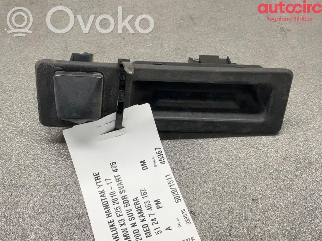 BMW X3 F25 Mâner exterior deschidere hayon/portbagaj/oblon 