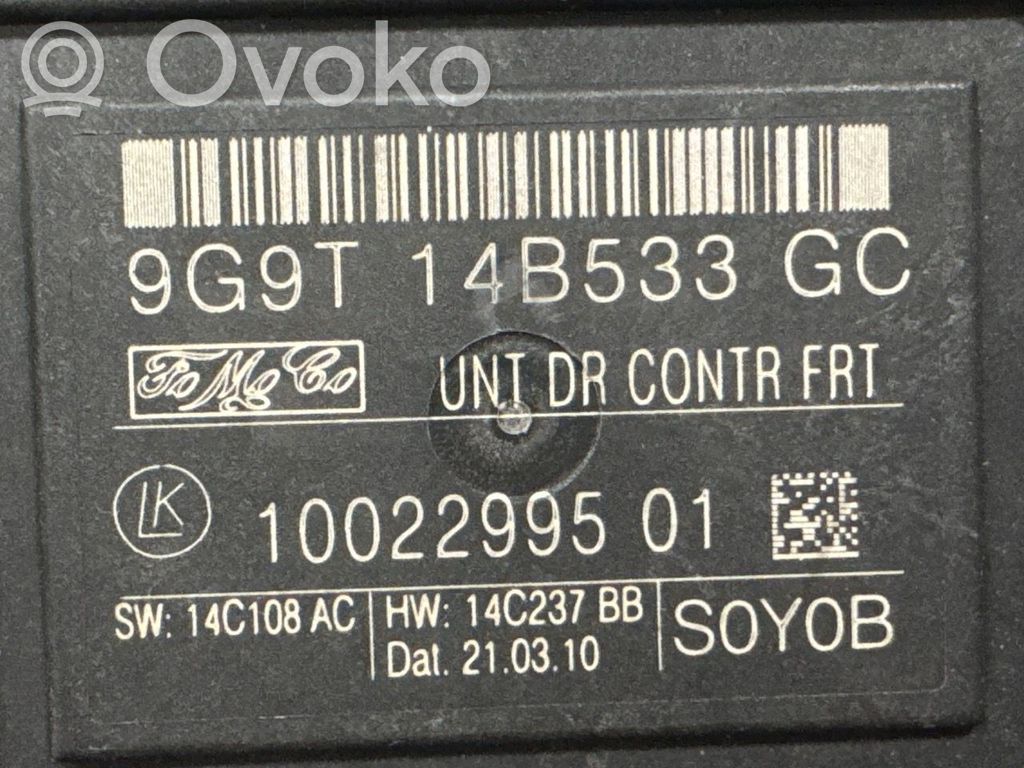 Unité de commande module de porte   31343469,9G9T14B533GC,9G9T14B533GC,1002299501,31343469,9G9T14B533GC