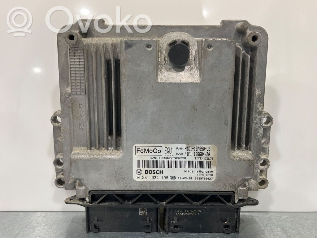 Engine control unit/module ECU   2059208,F1F112B684ZA,F1F112B684ZA,2059208,F1F112B684ZA