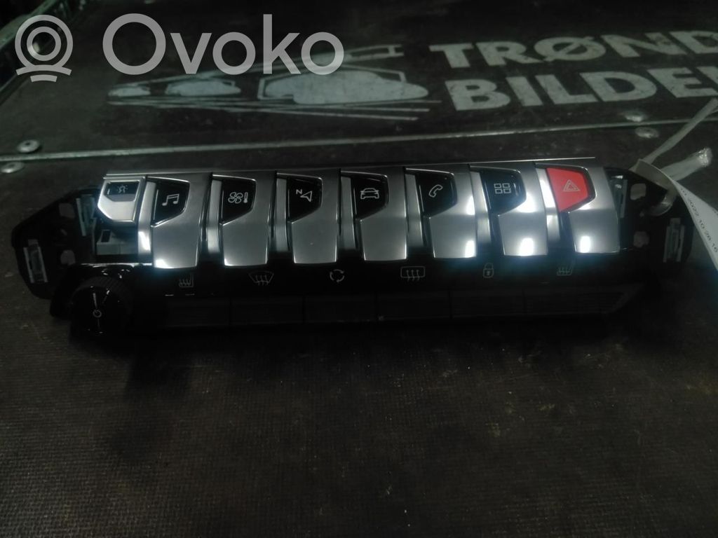 Peugeot 3008 II Console centrale, commande chauffage/clim