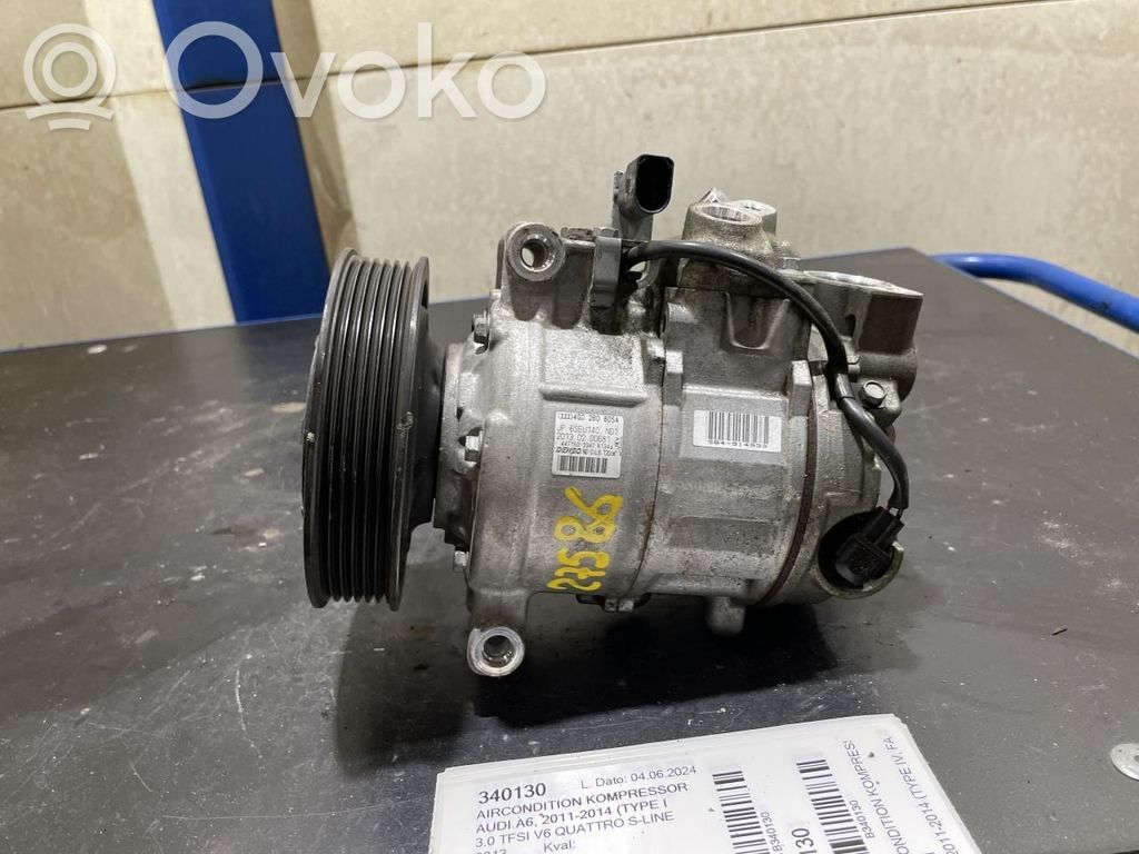 Audi A6 S6 C7 4G Kompresor / Sprężarka klimatyzacji A/C 
