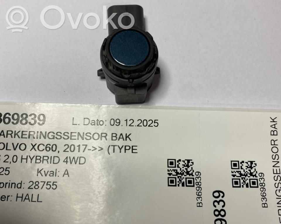 Volvo XC60 Interruptor del sensor de aparcamiento (PDC) 