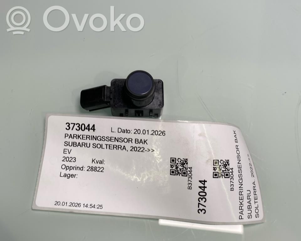 Subaru Solterra Interruptor del sensor de aparcamiento (PDC)