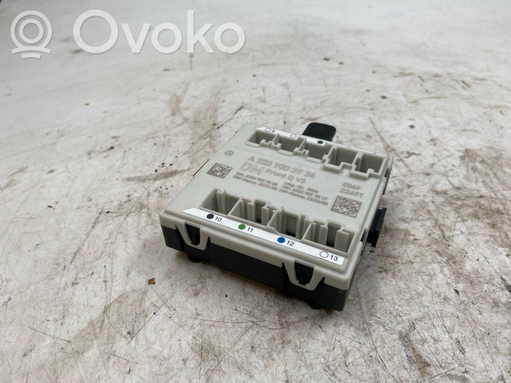 Mercedes-Benz EQS X296 Unité de commande module de porte