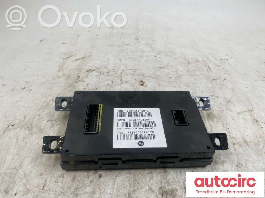 Tesla Model X Air conditioning/heating control unit 