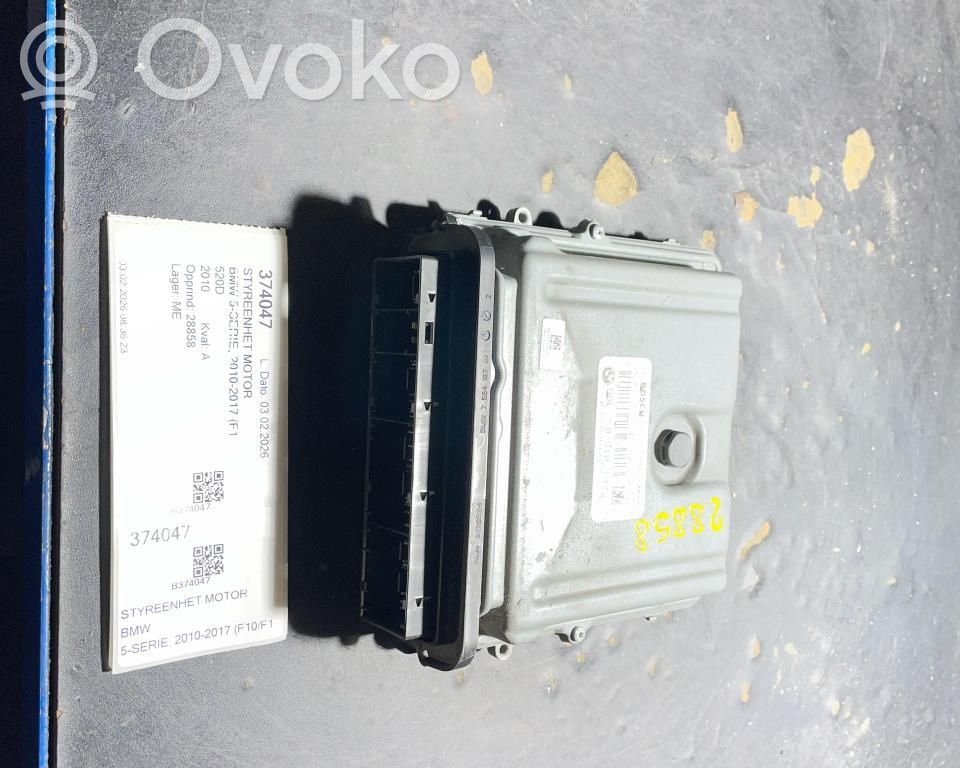 BMW 5 F10 F11 Engine control unit/module ECU 