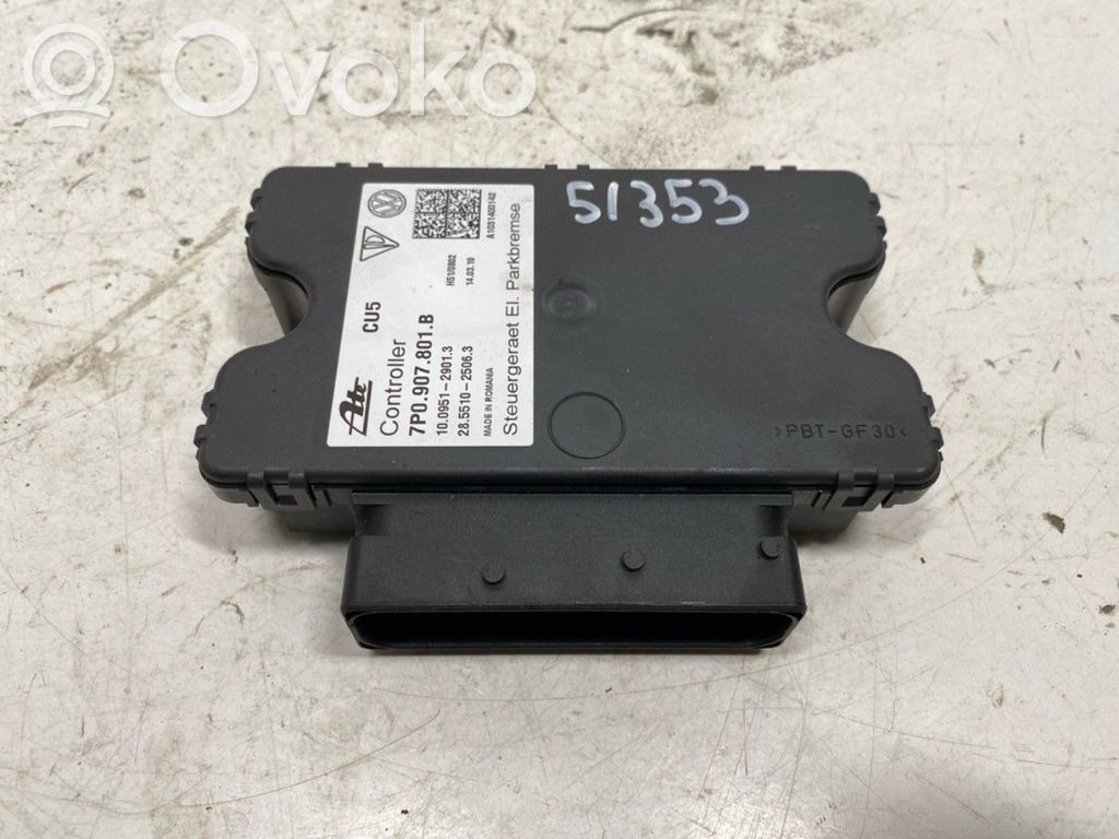 Porsche Cayenne (92A) Module de commande de frein à main 