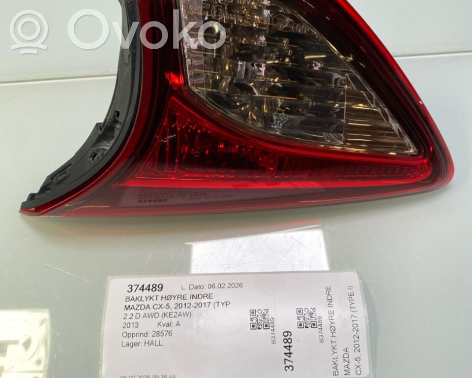 Mazda CX-5 Rear/tail lights 