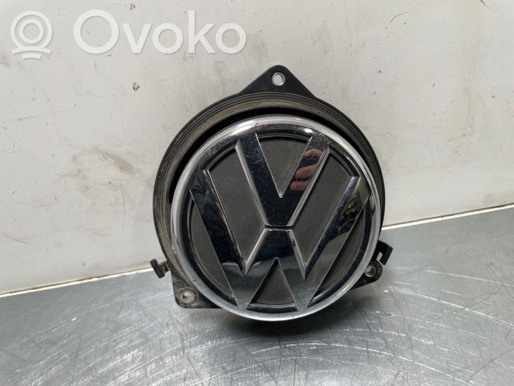 Volkswagen Golf VI Uchwyt / Rączka zewnętrzna otwierania klapy tylnej / bagażnika 