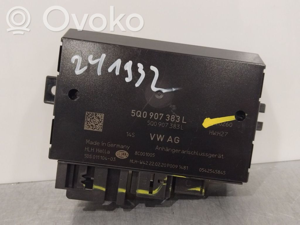 Skoda Octavia Mk3 (5E) Unitate/modul de comandă remorcă cu bară de tractare 
