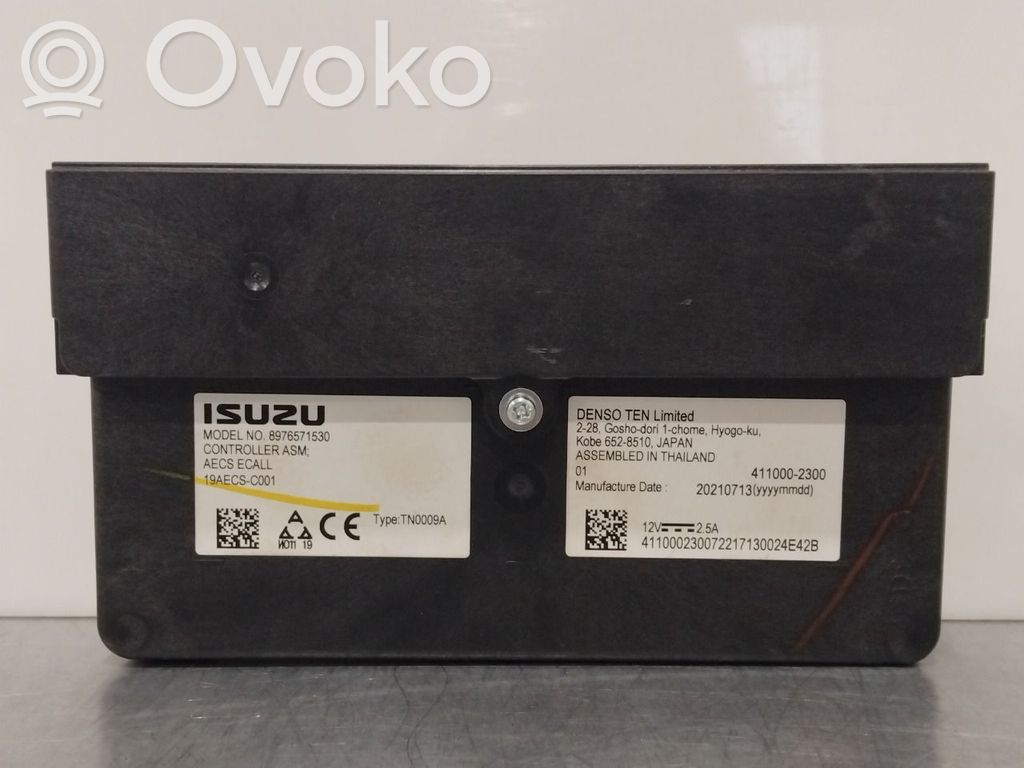 Isuzu D-Max Other control units/modules 