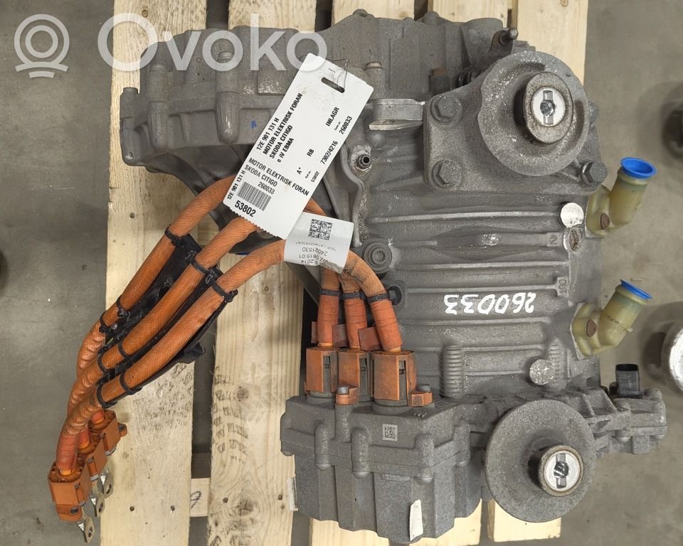 Skoda Citigo Elektromobiļa motors 