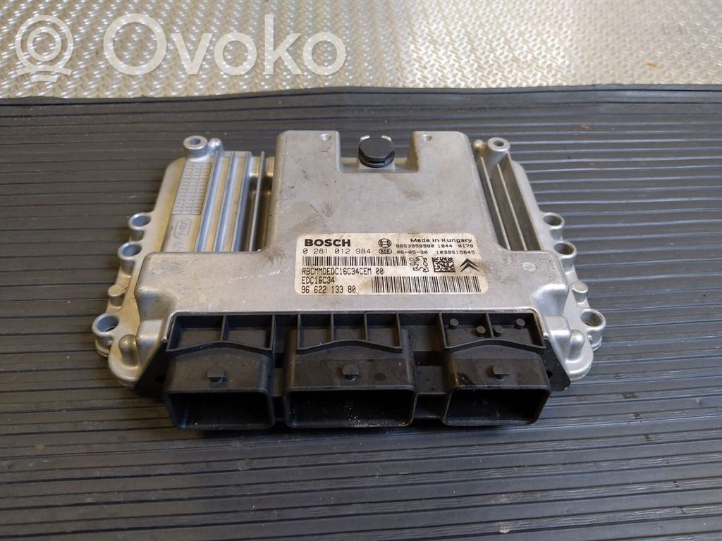 Peugeot 407 Engine control unit/module ECU 