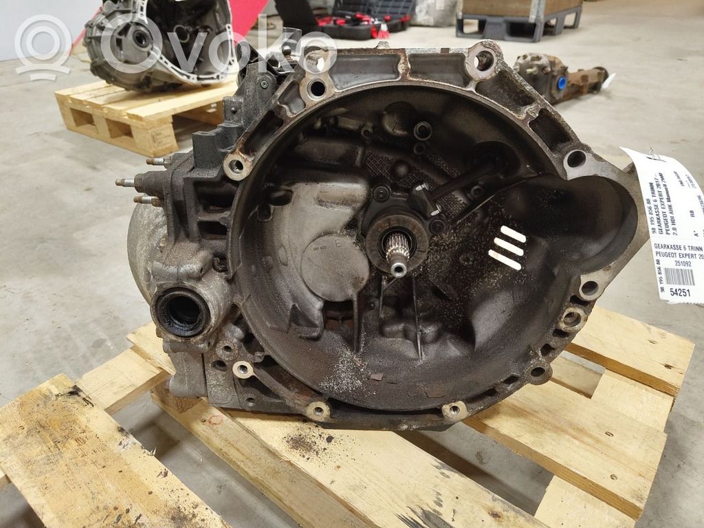 Peugeot Expert Boîte de vitesses manuelle à 6 vitesses 