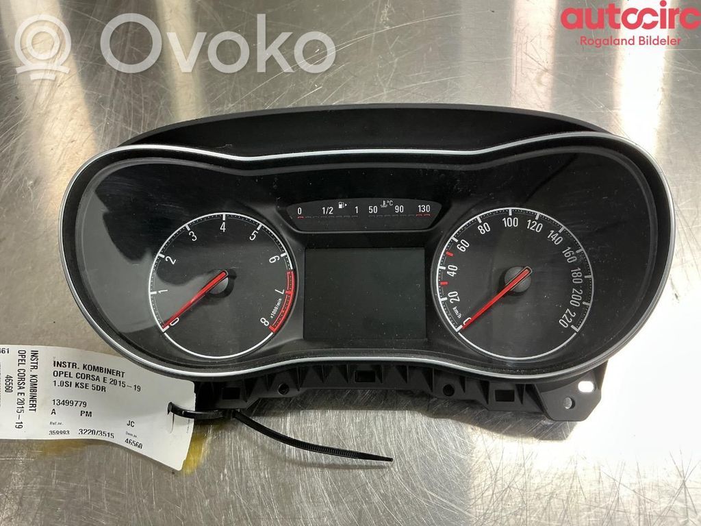Opel Corsa E Speedometer (instrument cluster) 