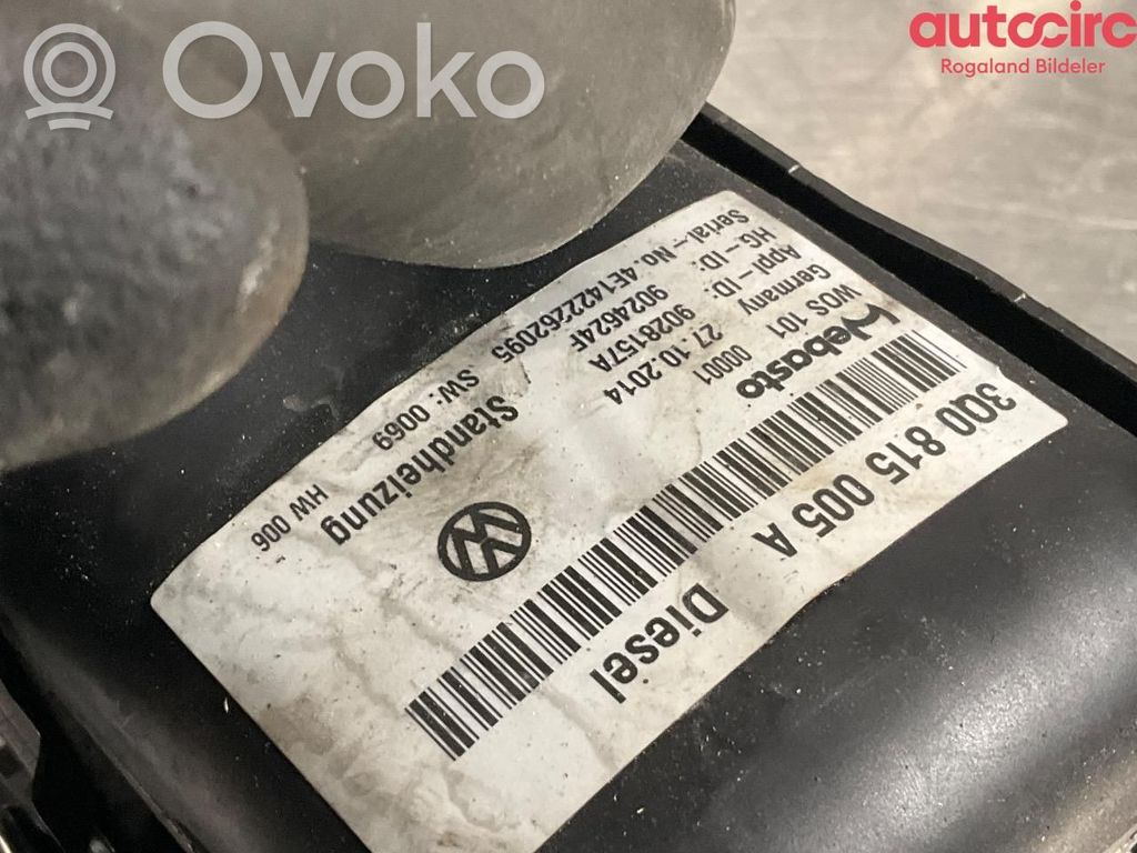 Volkswagen PASSAT B8 Riscaldatore del carburante 