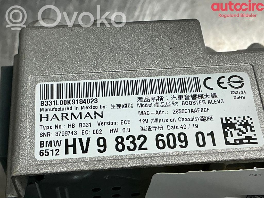 BMW X3 G01 Wzmacniacz audio 