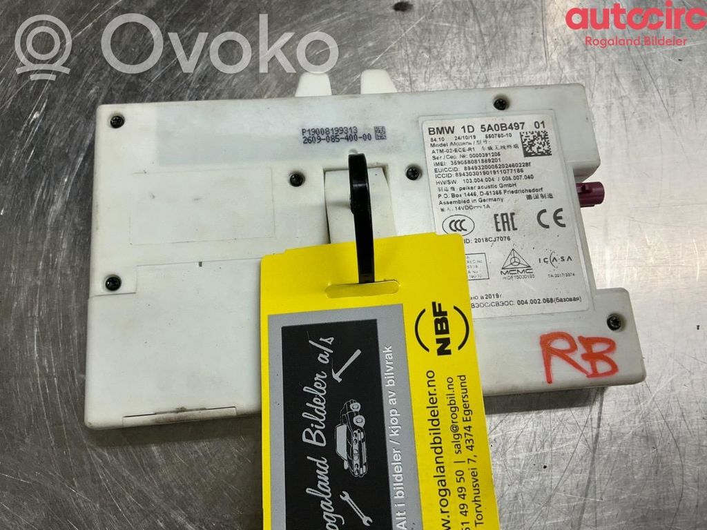 BMW X3 G01 Alte unități/module de control 