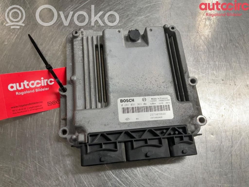 Opel Vivaro Engine control unit/module ECU 