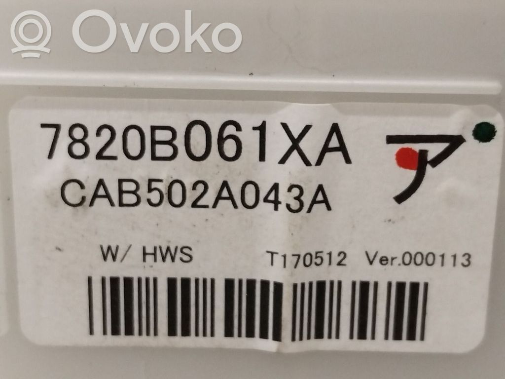 Mitsubishi Outlander Rămă unitate control climatizare 