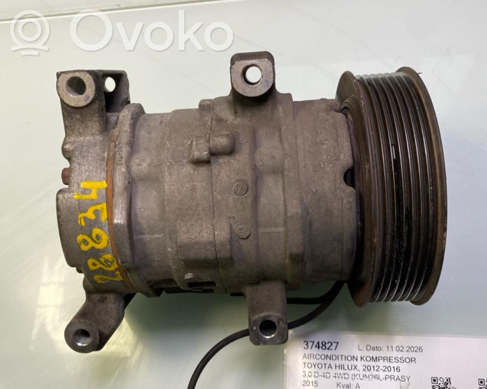 Toyota Hilux (AN10, AN20, AN30) Compressore aria condizionata (A/C) (pompa) 