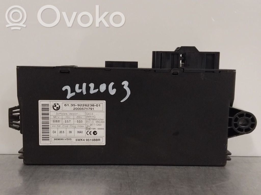 Other control units/modules   61359395657,61359226238,61359226238,61359226238,61359395657