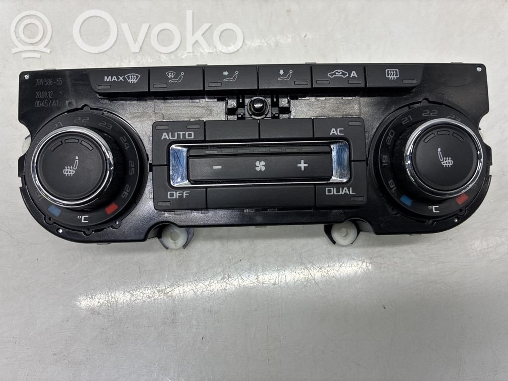 Skoda Octavia Mk2 (1Z) Panel klimatyzacji / Ogrzewania 