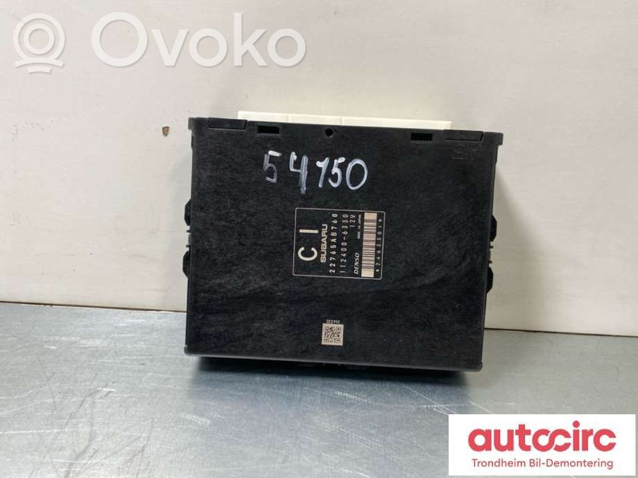 Engine control unit/module ECU   22765AB760,22765AB760