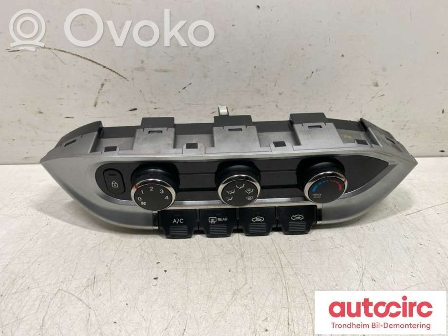 Console centrale, commande chauffage/clim   972501W070,972501W070