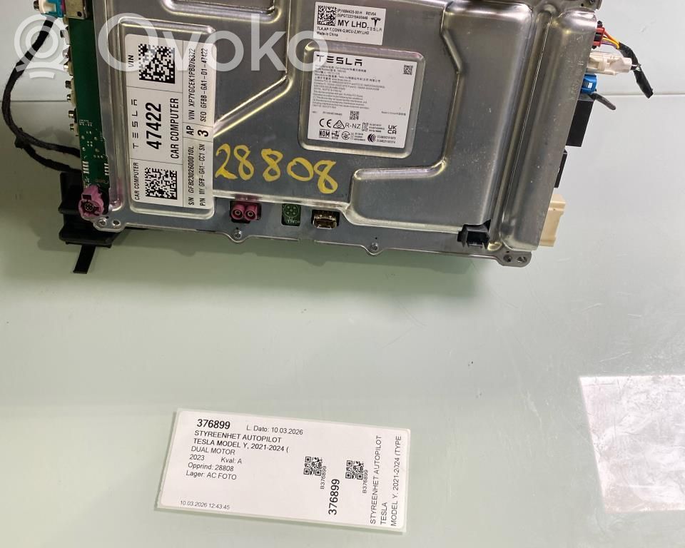 Tesla Model Y Cruise control unit/module 