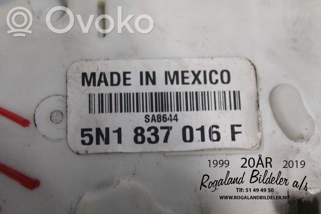 Volkswagen Amarok Serratura portiera anteriore