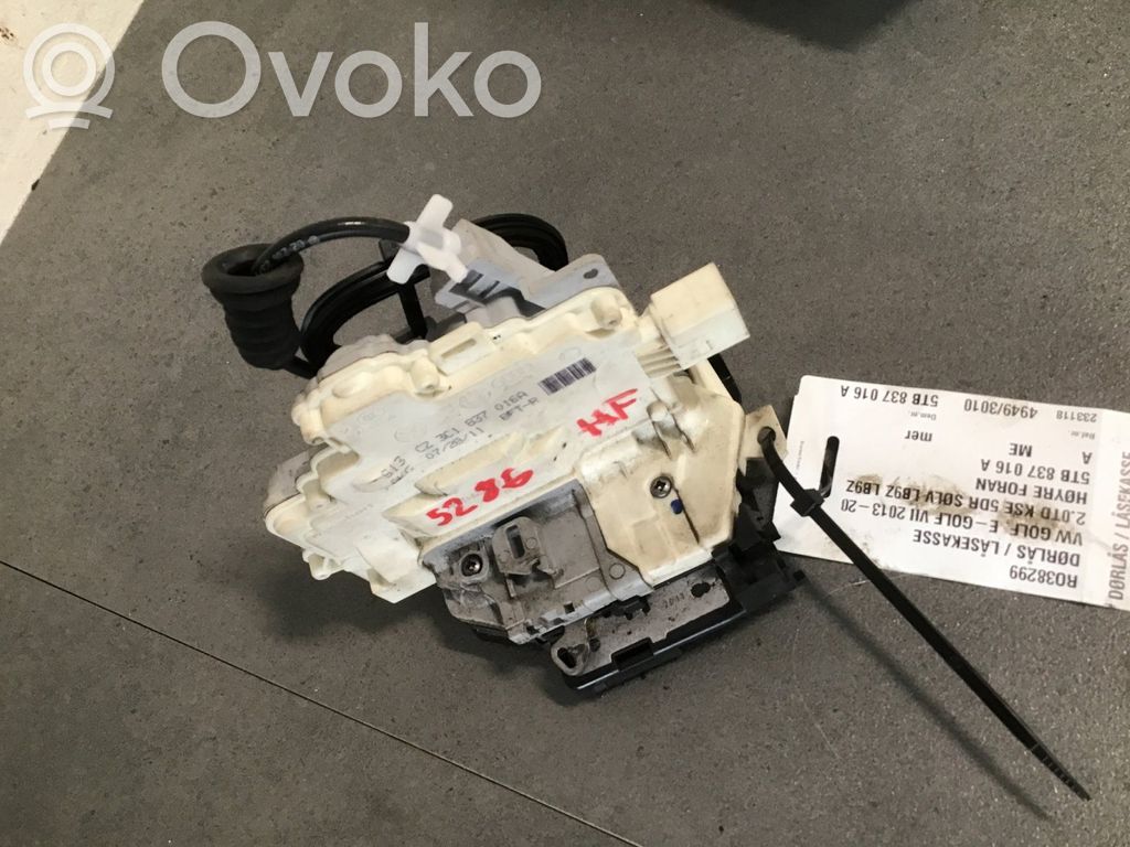 Volkswagen Golf VII Încuietoare ușă față