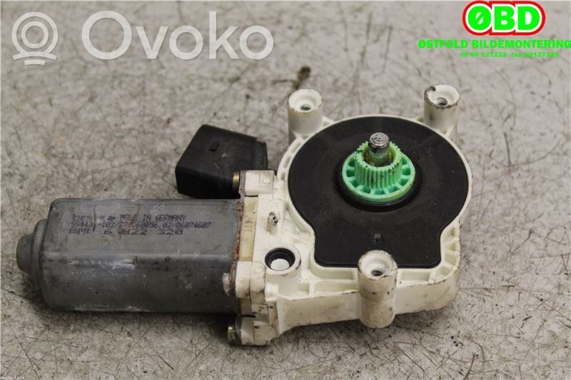 BMW 5 E60 E61 Regulador de ventanilla eléctrico de puerta delantera 
