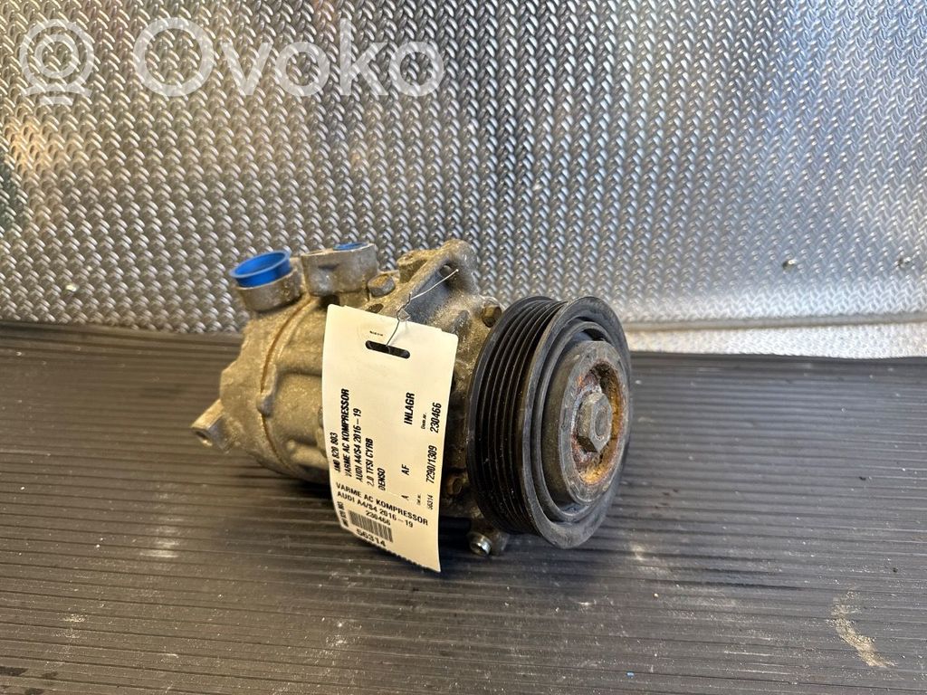 Audi A4 S4 B9 Compressore aria condizionata (A/C) (pompa) 